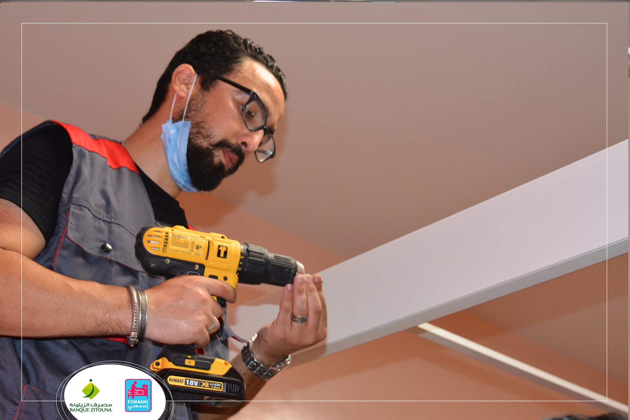 Réaménagement chambre prototype service gynéco CN 3